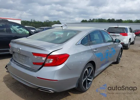 2019 Honda Accord Sport from USA, damaged, VIN 1HGCV1F35KA132336